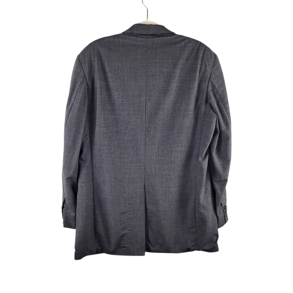 Brooks Brothers Brooksease Gray Wool 2-Button Blazer Suit Jacket Men's Size 42R - Picture 2 of 7